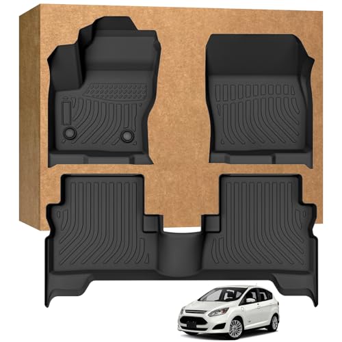 Tapis de sol TPE pour Ford Escape et C-Max protection voiture