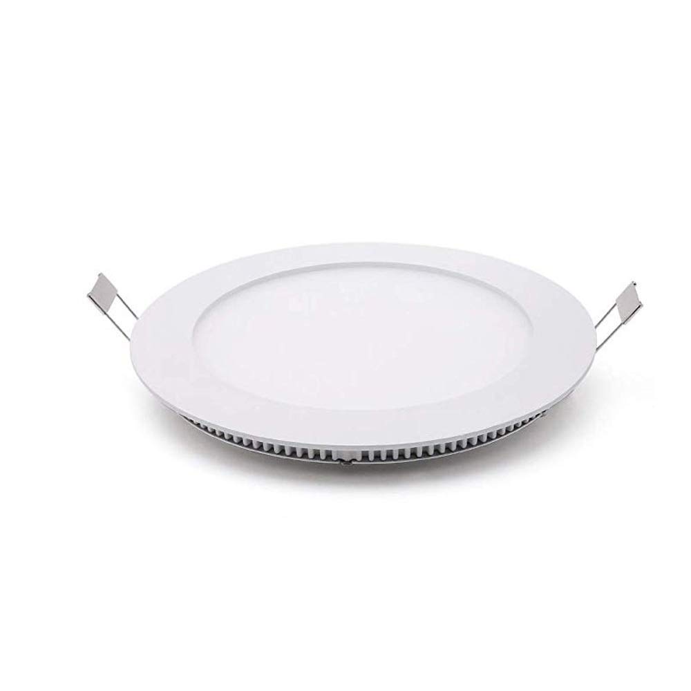 OZZKI Recessed Ultra-Thin LED Ceiling Panel Downlight LED Round Hallway Living
