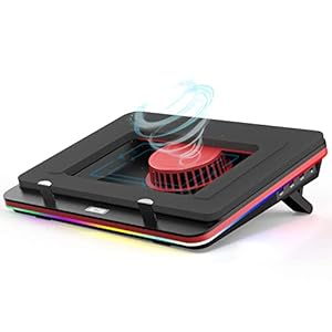 Iets GT500 RGB Laptop-Kühlpad 5000 U/min