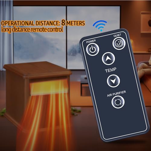 Mando a distancia compatible con EdenPURE Gen2 calefactor portátil A5095 4