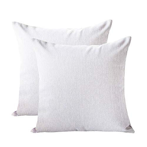 Homey COZY TEXTURE952-51-IVORY-2PK Accent Pillow, Ivory