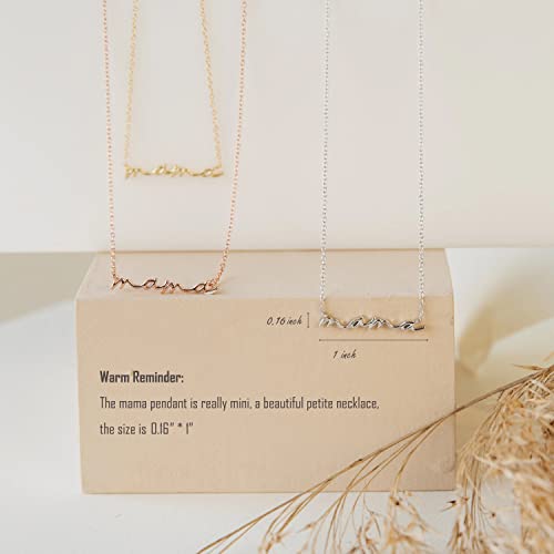 Mama Necklace for Women New Mom to Be Gift Mother Nekclace for Expecting Mom by NONTAI - Used condition - Image 3