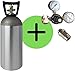 Produktbild CO2 Druckminderer inkl. 2 kg CO2 Flasche geeignet für Quooker System Wassersprudler Sprudelsystem Sprudelgerät Sprudler