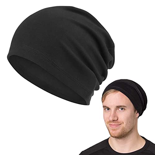 MELARQT Sportmütze Beanie Mütze Fahrrad Mütze Herren Damen Fleece Thermo Atmungsaktiv für Laufen Radfahren Skifahren Motorradfahren Outdoor für den Frühling, Herbst und Winter Cover