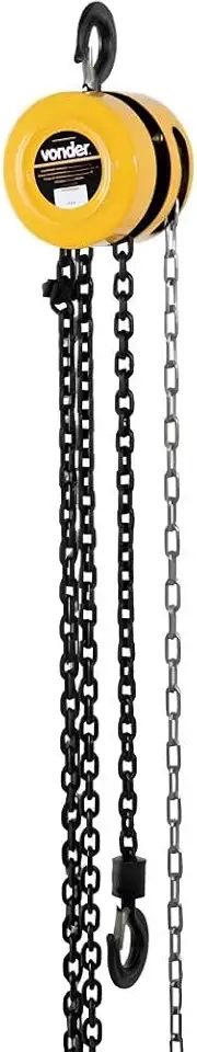 Vonder, Talha Manual, 1,0 Tonelada (1,0 Tf), Elevação 5,0 M.