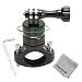 Gurmoir Aluminum Bike Bicycle Handlebar Mount for GoPro Hero 7/Hero 6/Hero 5/Hero (2018) Hero5/4 Session SJCAM YI Sony Sports DV and More .Action Camera 360 Degrees Rotary Bicycle Rack Mount