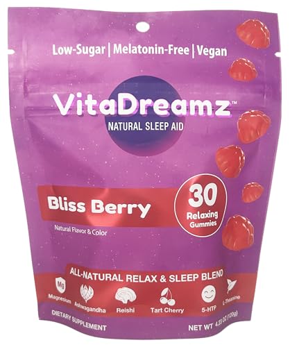 VitaDreamz Sleep Gummies | Refreshed Morning Natural Sleep Aids with