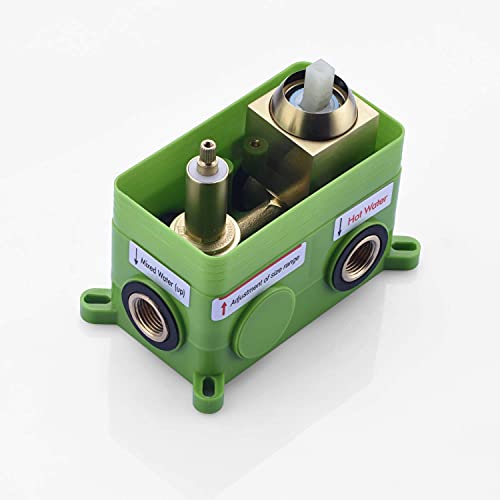 Brushed Gold Shower System S3218Bgi + Wall Mounted Bathtub Faucet S2129Bgw #TOP4