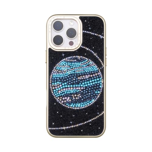 GLOWFATE iPhone 17 16 15 Pro Pro Max �Ή� �P�[�X �yNatural Elements�z ���R�̔� ���� �N���X�^�� �ґ�ȋP�� ���� ��� ���i MagSafe�Ή� �ϏՌ� ���^���{�^�� [���R���f�V���[�Y] (����