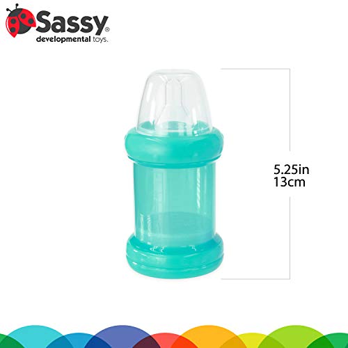 Sassy 2Pk Baby Food Nursers- 3 Nipples thumb #2
