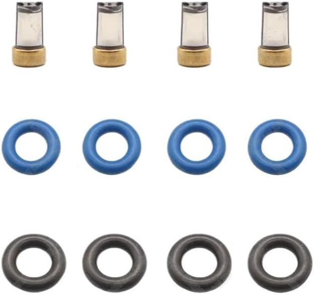 尿素ポンプフィルターキット 4 セット燃料インジェクターサービス修理キットフィルター Orings シールグロメット 1.4 16v