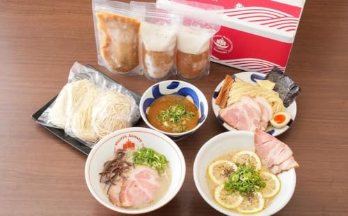 つけ麺 計4食分 / 豚骨 魚介 自家製麺 中太麺 お取り寄せ つけめん 麺也オールウェイズ 長崎