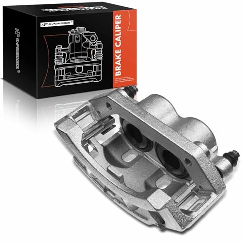 A-Premium Disc Brake Caliper Assembly with Bracket Compatible with Select Ford Models - E-150/Econoline 2004-2006, E-150 Club Wagon 2004-2005 - Front Left Driver Side