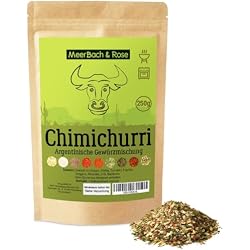 Chimichurri 250g argentinische Gewürzmischung zum Grillen | For meat, vegetables and dips. For marinating and refining. Meerbach & Rose - Quality from Germany