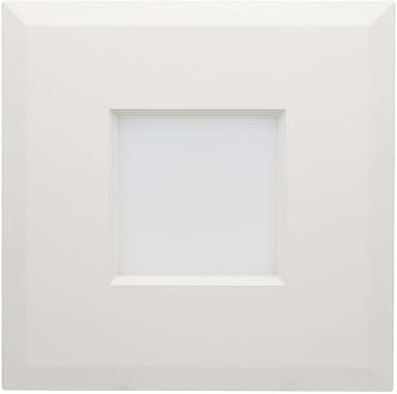 Satco LED Retrofit Downlight with Stepped Baffle, CCT and Wattage Selectable, 5-6 Inch Square, White