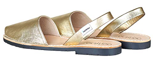 Women's Avarcas (6, Gold)3