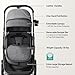 Mompush Wiz 2 in 1 Baby Stroller with Bassinet Mode, Convertible Infant Stroller for Newborn and Toddler with Reversible Seat and Large UPF 50+ Canopy