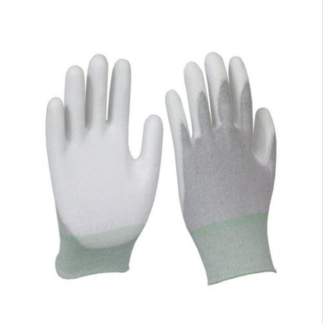 PVN ,ESD Safe Anti-Static Carbon Fibre Palm & Finger PU Coated Safety Hand Gloves, Free Size (Medium, 1) (B09YZ3KBVG) Amazon Price History, Amazon Price Tracker