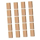 Hoement 20piezas Papel Kraft Gruesas Para Pan Tostadas Embalaje Resistente Aceite Agua