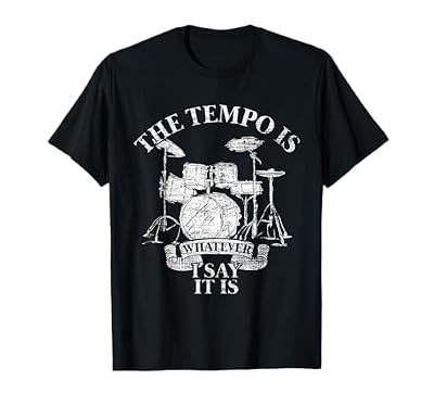 Drummer Musician Drums Gift Percussion Drum T-Shirt