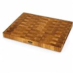 B4K – B4K® Schneidebrett aus Eiche Stirnholz 50 × 35 × 4 cm
