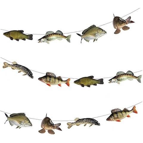 AK Giftshop Fish Mix Bunting Decorations Cover