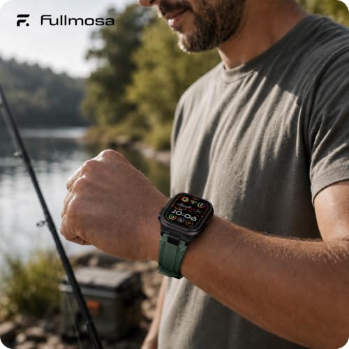 Image of Fullmosa Soft TPU Strap for Apple Watch 49 (Ultra 3 /2 /1) 46 45 44mm