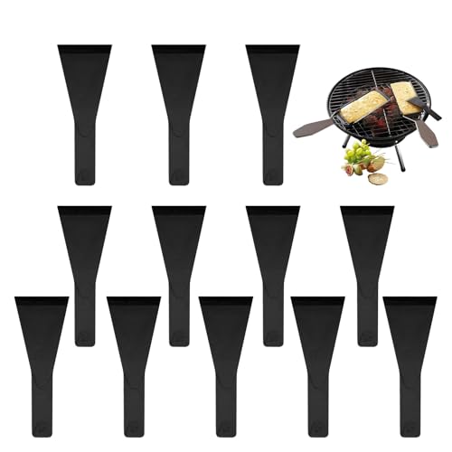 Spatule Raclette Nylon, 12 pièces Spatules En Nylon pour Raclette, Sp atule A Racl ette, Spa tule Racle tte Plastique, Ustensiles de cuisine antiadhésifs, aliments, planches à découper.