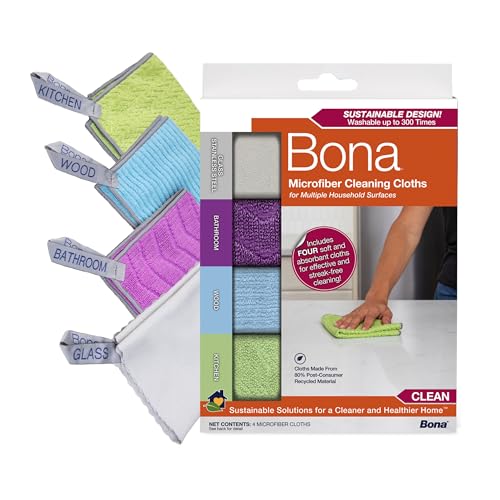 Bona® Microfiber Cleaning Cloths Multipack