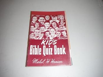 Paperback Kid's Bible Quiz Book