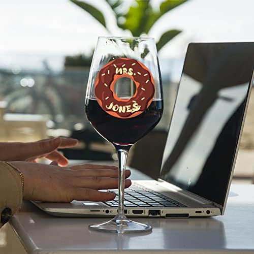 Verres à vin en forme de donuts 325ml pour pendaison de crémaillère - 5