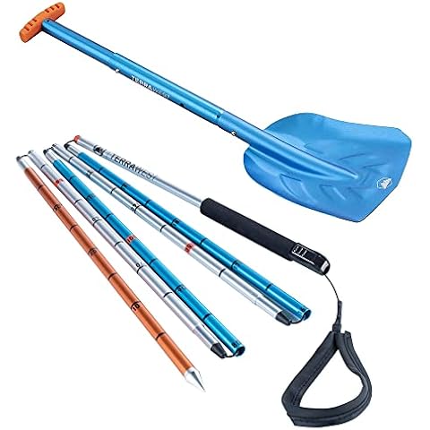 TerraWest Core Avalanche Shovel and 240 cm Quick Lock Probe Cover