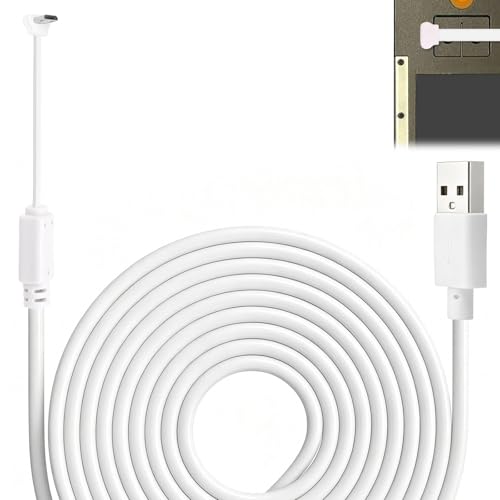 Cable de carga Micro USB de 4m para video timbre 2 3 4 y Pro