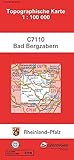 bad bergzabern therme  TK100 C7110 Bad Bergzabern: Topographische Karte 1:100 000 (Topographische Karten 1:100000 (TK 100) Rheinland-Pfalz (amtlich))