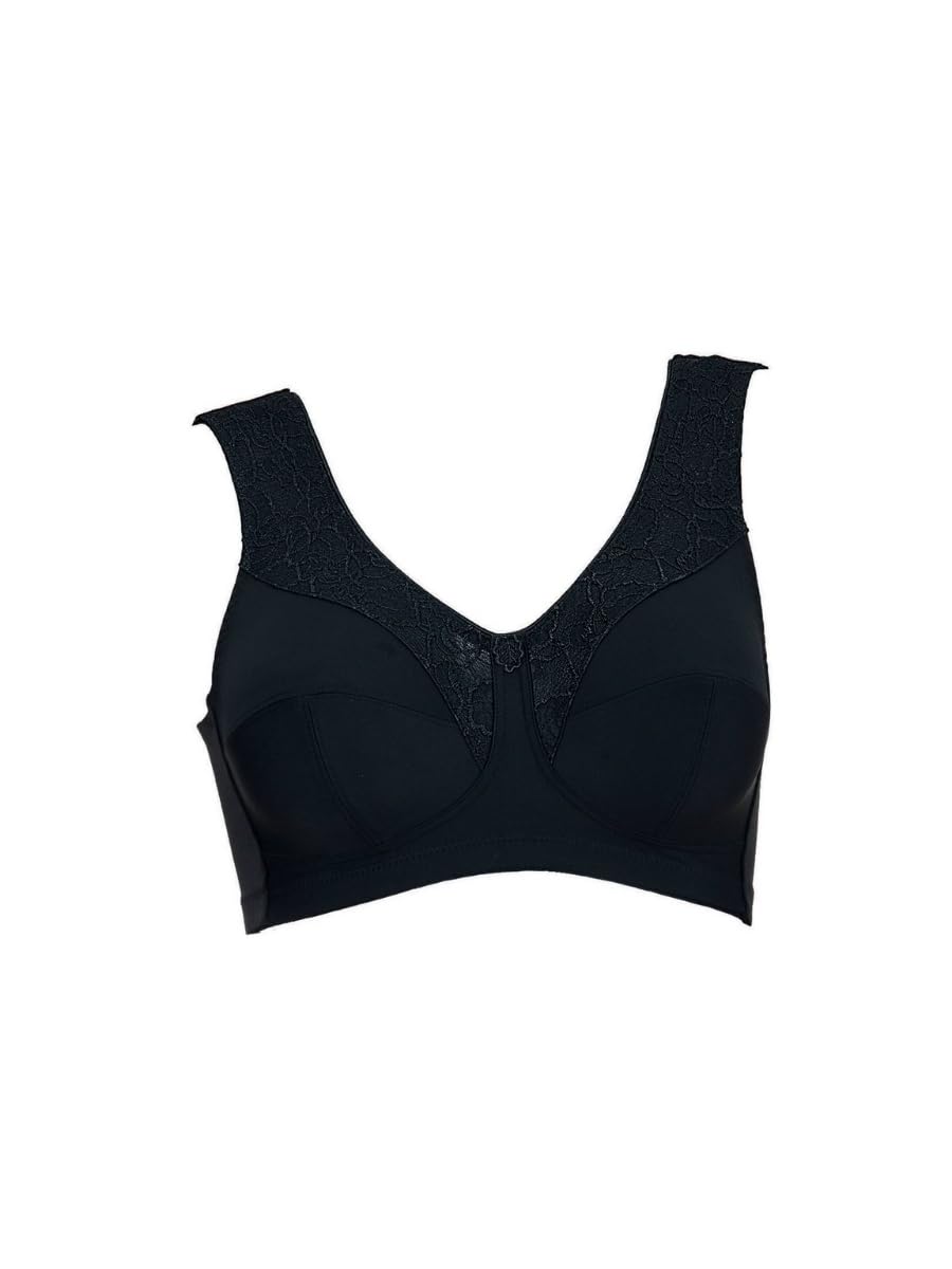 Anita Damski biustonosz Comfort Entlastungs-bh MicroEnergen, Czarny, 90D