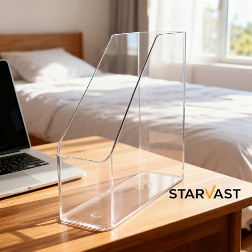 Organiseur de documents A4 STARVAST transparent au design moderne - 6