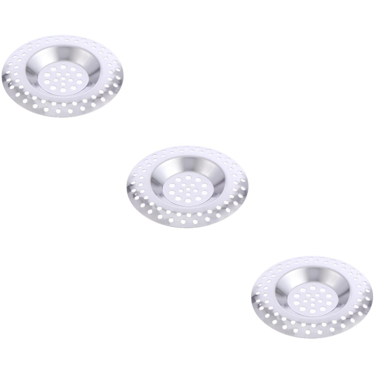 Filtre couvercle de vidange en acier pour évier et siphon de sol, lot de 30 pièces