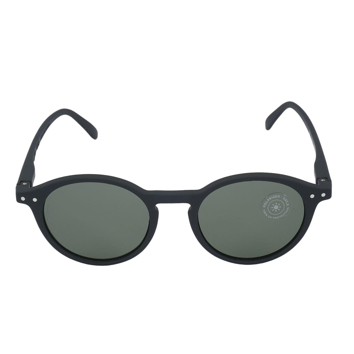 IZIPIZI #D Lunettes de soleil polarisées noires. Couleur : noir, taille : taille unique, Noir