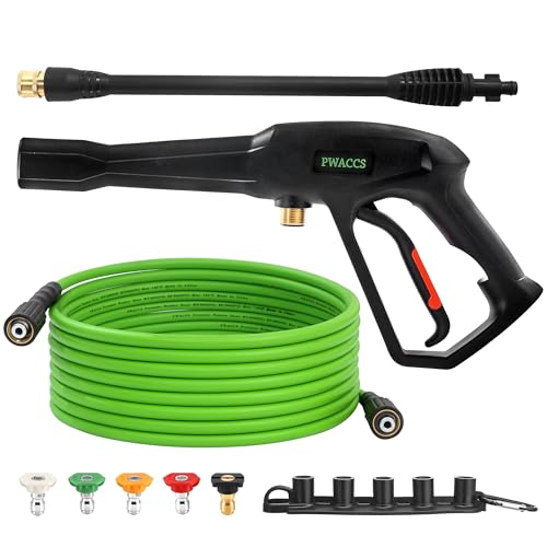 PWACCS Pressure Washer Gun and Hose Kit, 25 FT Power Washer Hose Wand by PWACCS - Image 9