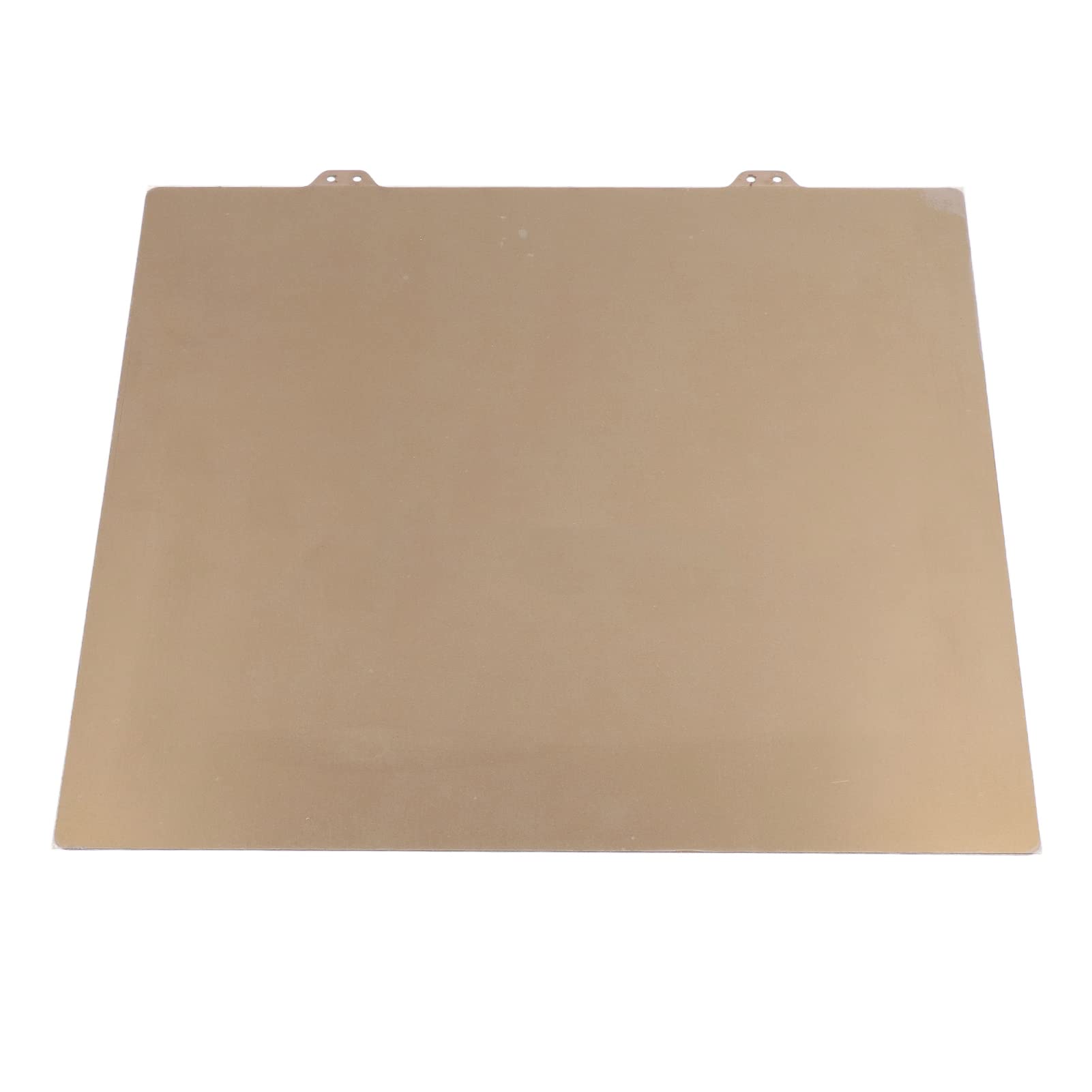 Spring Steel PEI Steel Plate, 310x310mm, 2 Sided, Easy to Use, PETG ABS Material Compatible, with Sticker Gold, Very Practical for 3D Printing