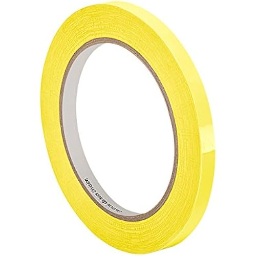 3M 56 Yellow Polyester Film Electrical Tape, 0.375" Width x 72yd Length (1 roll)