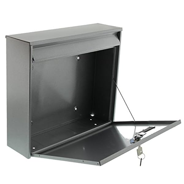 Burg-Wächter Potsdam 877 Si Buzón para Agrupar, Plateado