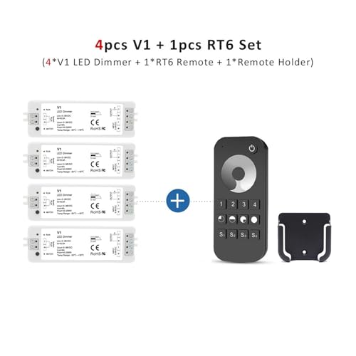 Kit kit de variation LED 2.4G RT6 4 zones pour un éclairage sur mesure - 2