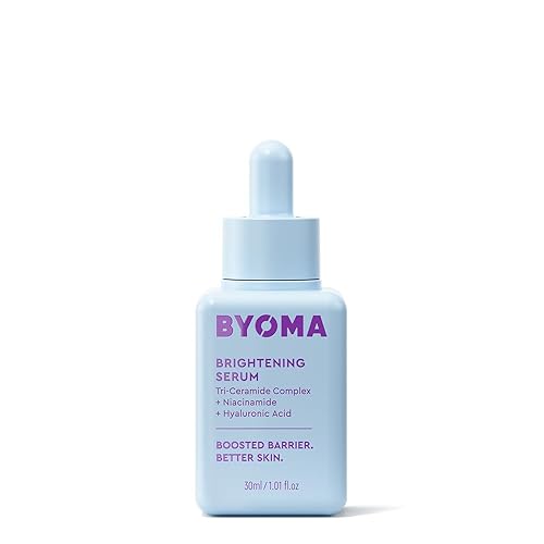 BYOMA Brightening Serum - Barrier Repair Serum - Brightening & Hydrating Face Serum with Hyaluronic Acid, Niacinamide & Ceramides - Hyaluronic Acid Serum For Face, Glowing, Radiant Skin - 1.01 fl. oz - 1.01 Fl Oz
