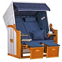 MR. DEKO® Beschermhoes strandstoel afdekhoes Aero Protect donkergrijs | Maat XL Afmetingen 145 x 98 x 170 cm (BxDxH) | Strandstoelafdekking 2,5-zits Strandkorf Ademend & Winterbestendig | Zeildoek