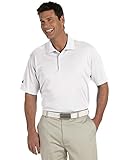 adidas Golf Mens ClimaLite Basic Short-Sleeve Polo A130 -WHITE XL