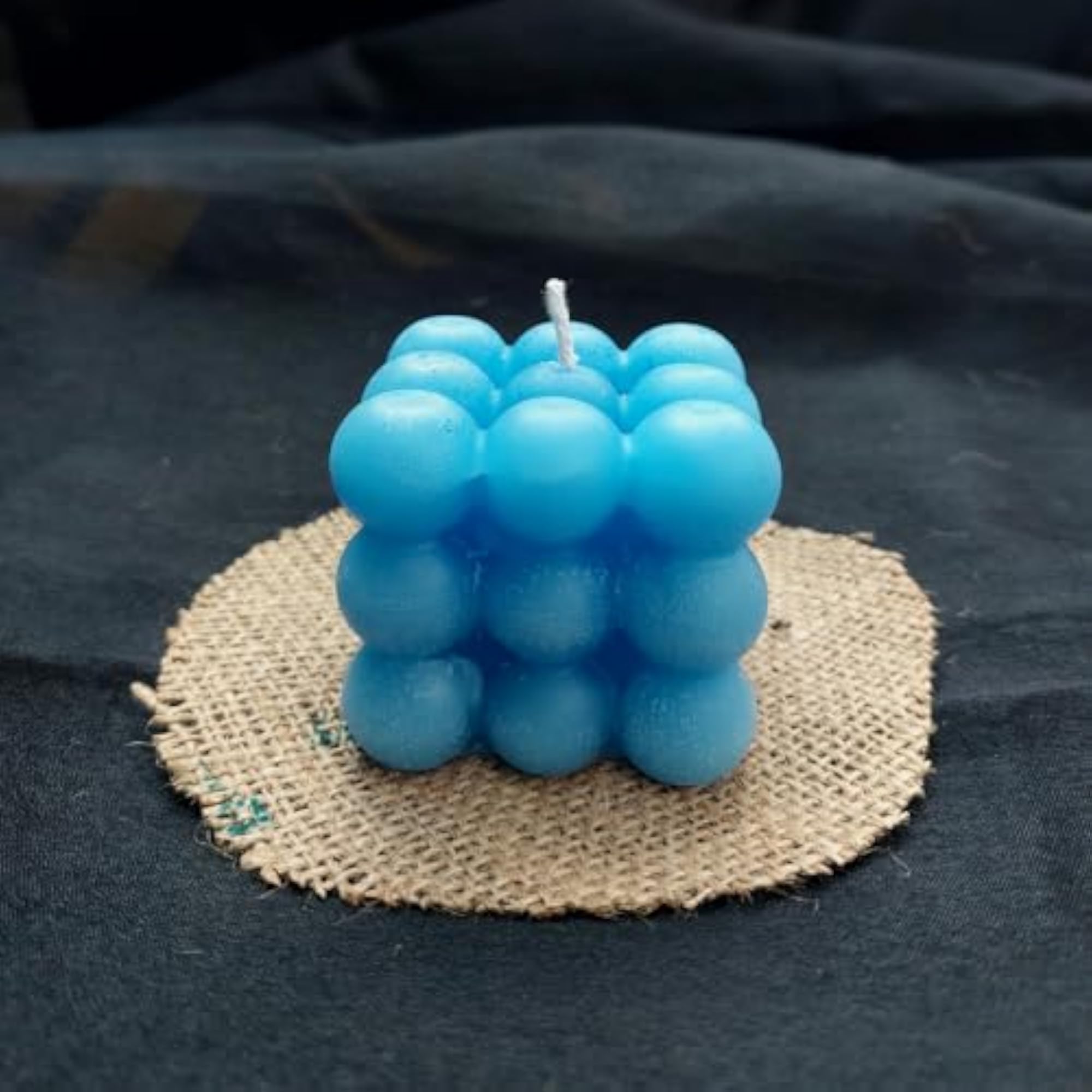 Scented Wax Cloud Cube Bubble Candle, Jasmine