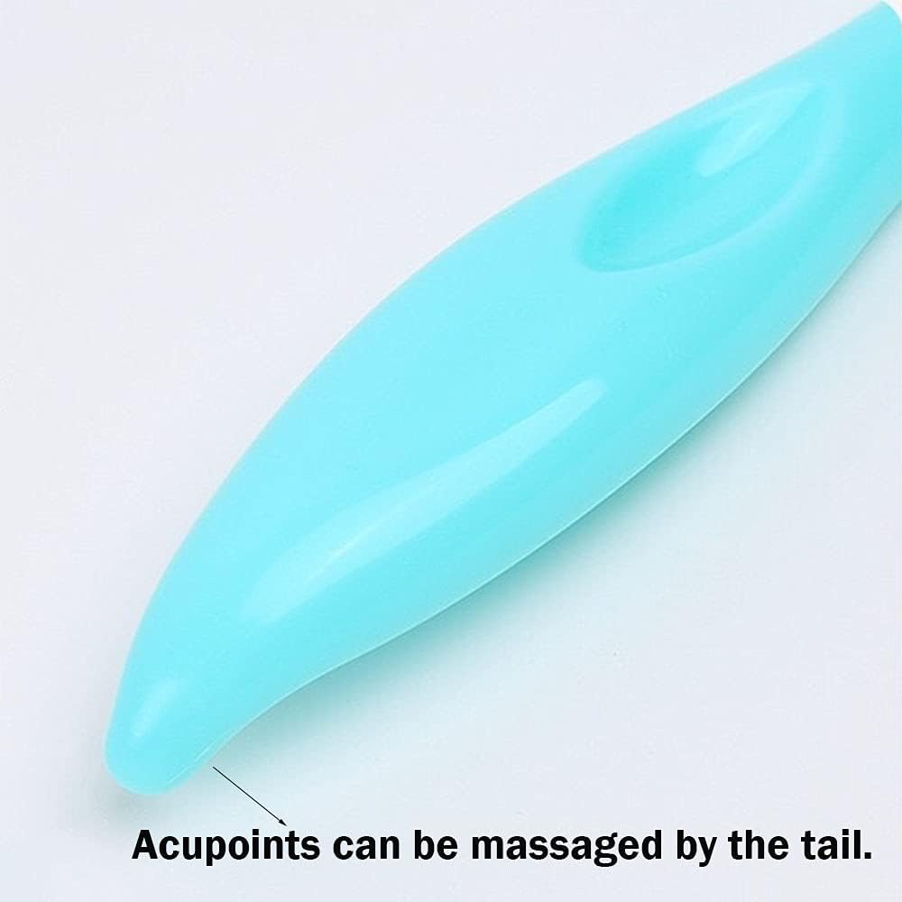 SagaSave Head Massager Protable Handheld Claw Head Massager SPA Scalp Massager Stimulates Blood Circulation in The Head for Home or Office, Travel(Blue, Pink)