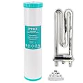 H&G Lifestyles Water Descaler Cartridge,Replacement for 20 x 4.5 Whole House Water Filtration System, Anti-Scale Filter,Polyphosphate Inhibitor Filter,Compatible with 20 Inches Filter Housing