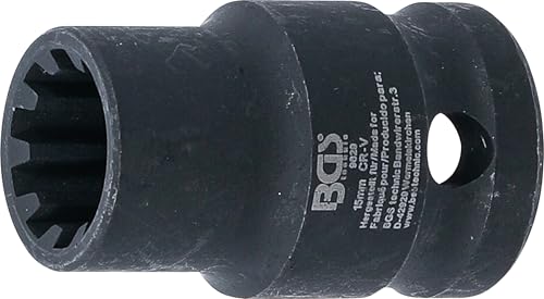 BGS 9629 | Brake Calliper Socket | 10-point | for VAG and Porsche | 15 mm